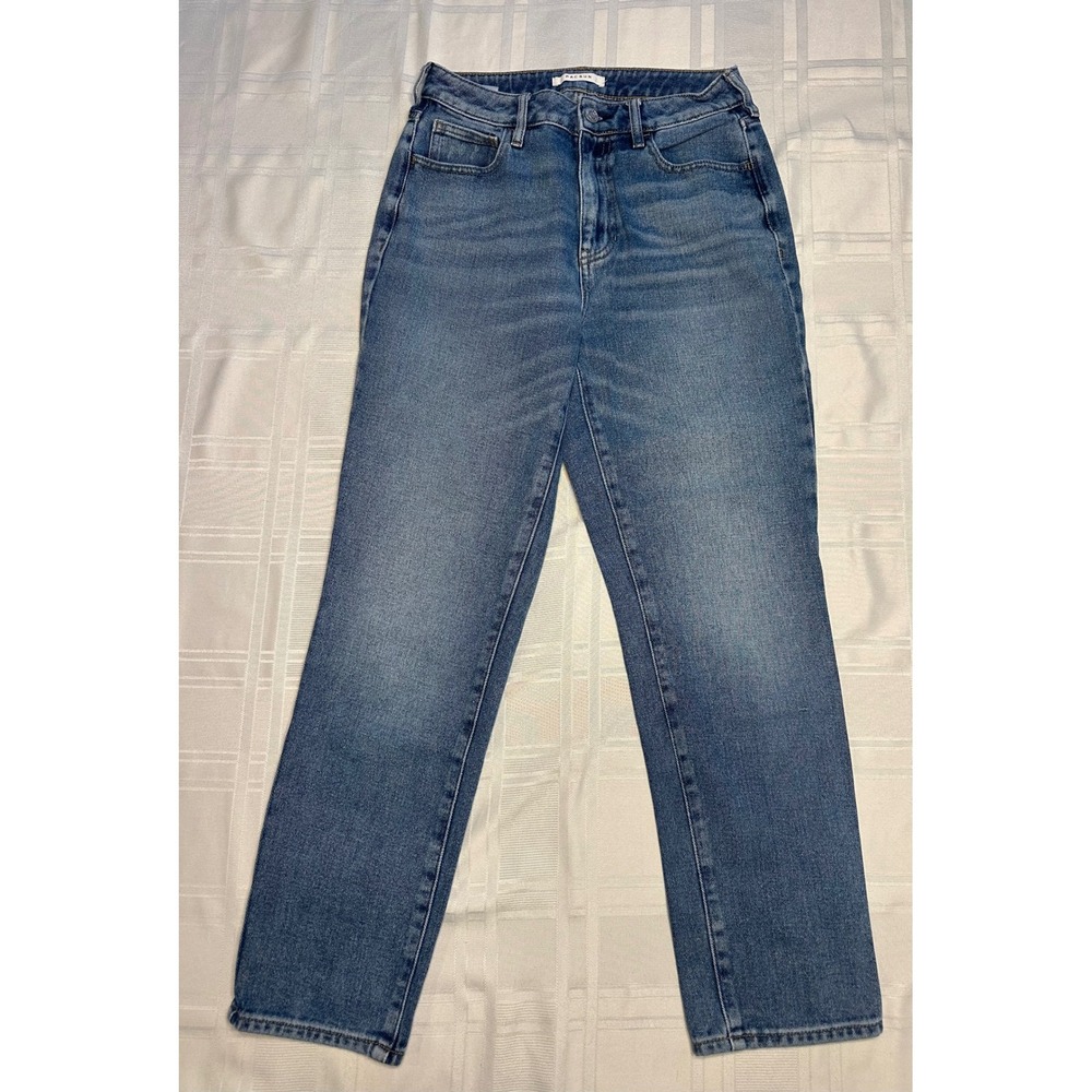 PacSun Jeans Women 27 Blue Mom Jean High Waisted Straight Leg 100% Cotton